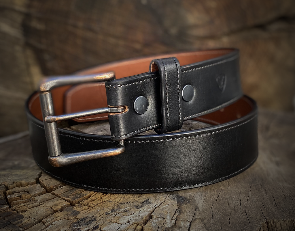 Handmade Leather casual belt Mod: Night