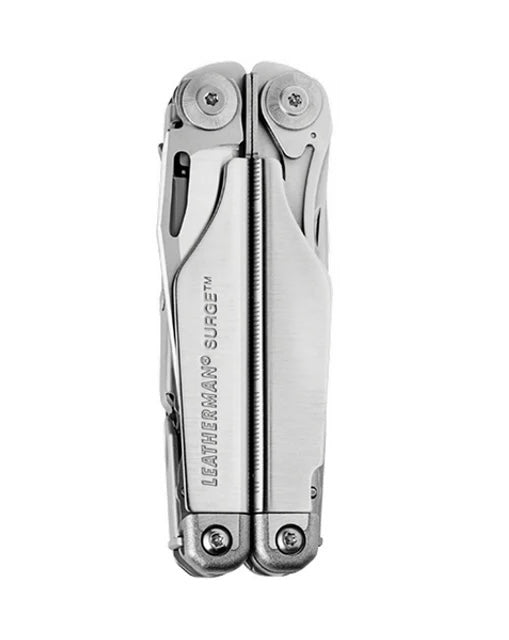 Handmade Leather Sheath for Leatherman Surge - Safety Clasp Case