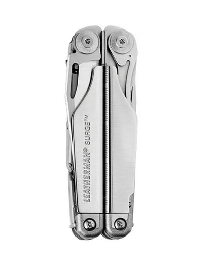 Handmade Leather Sheath for Leatherman Surge - Safety Clasp Case
